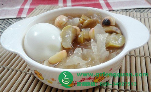栗子雪耳糖水